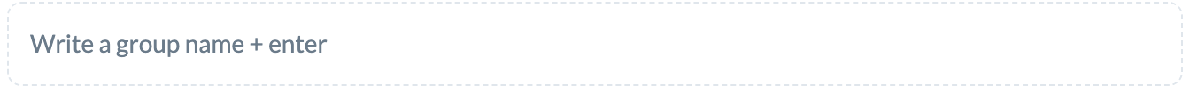 The add-group control on the task list